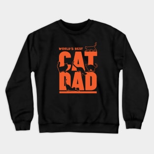 Cat Dad Crewneck Sweatshirt